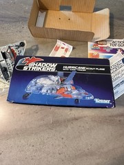 Vintage Shadow Strikers Hurricane Scout Plane X-Ray Tracer Kenner 1990 complete