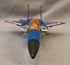 1983 Vintage Transformers G1 Thundercracker Pre-Rub Complete w/ Single Tab Fists