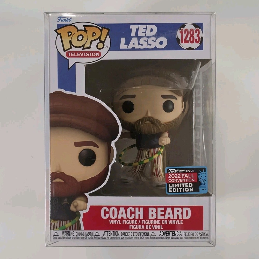Funko Pop Coach Beard Ted Lasso 1283 2022 Fall Convention Exclusive Vinyl Figure