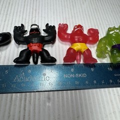 Goo Jit Zu Heroes 2.5in Lot Of 5 Figures