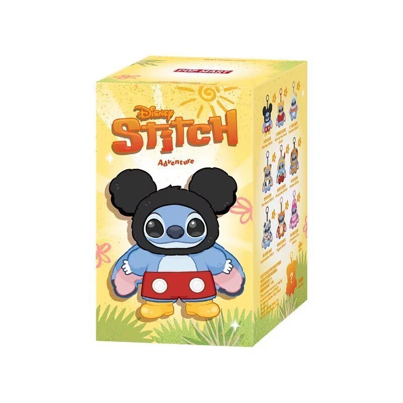 Pop Mart Disney Stitch Adventure Series Blind Box Figures Toy Plush Pendant