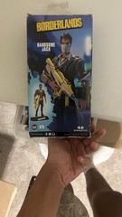 McFarlane Toys Borderlands Handsome Jack Action Figure w/ Gun, Alt Head, Stand