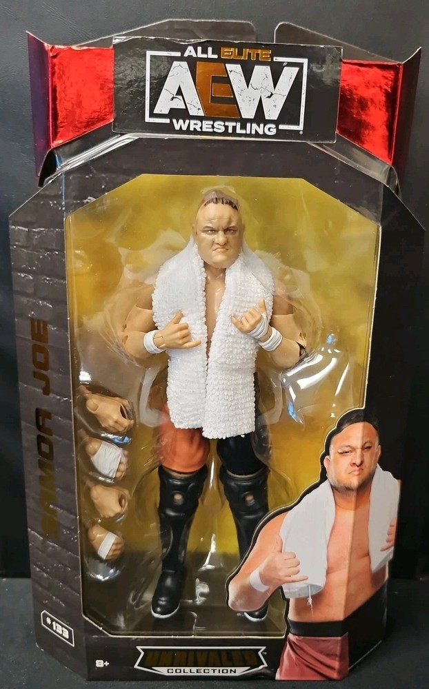 AEW Wrestling Unrivaled Samoa Joe #133 Action Figure Target Exclusive New US