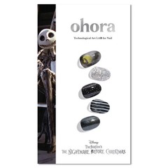 Disney Store ohora Jack Skellington Nail Stickers Semi-Cure Gel Nails NP-043-JC