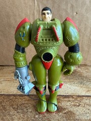 Herc Armstrong Inhumanoids 1986 Hasbro Vintage Action Figure No Helmet / Hook D1