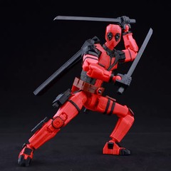 Deadpool Wolverine Dummy13 3D Printed Action Figure Toy