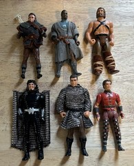 Robin Hood 6 kenner Action figures 1991 Lot