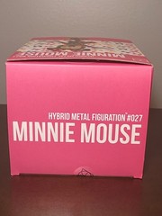 Herocross Hybrid Metal Figuration #027 Disney Minnie Mouse in Red Dress Diecast