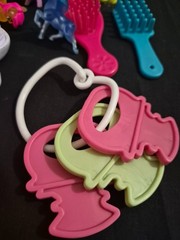 VTG Lot of 24pc My Little Pony & Miscellaneous Accessories