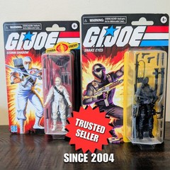 G.I. Joe Retro Collection Snake Eyes & Storm Shadow 3.75 2020 Brand New