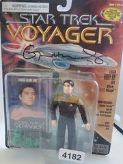 MOC Star Trek Voyager Harry Kim 1995 Action Figure – Signed by Garrett Wang