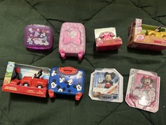 Zuru Mini Brands Disney Minnie Mouse Gold Car, Basket, etc.