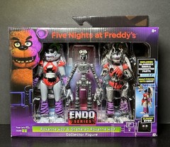 FNAF Jazwares Roxanne Wolf & Shattered Roxanne Wolf Endo Series