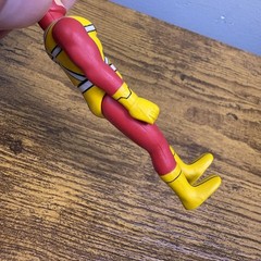 2002 DC Direct DC Pocket Heroes Red Tornado Vs Firestorm 3” Action Figure 2-pack