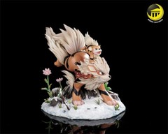 Moon Shadow Japanese Anime Arcanine Growlithe Resin Painted Model collection