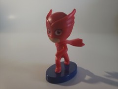 Just Play PJ Mask Owlette 2.25 in. Pose PVC Cake Topper – Mini Action Figure