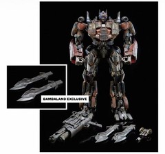 New H 19in THREEZERO 3A Weathered Optimus Evasion Edition Action Figure