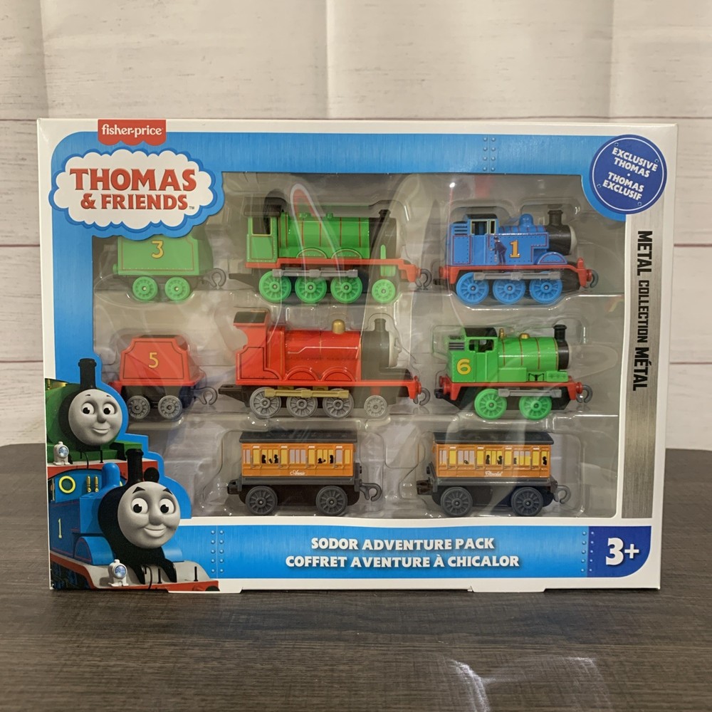 Thomas & Friends 2025 Sodor Adventure Pack w/ Exclusive Thomas Metal New in Box!