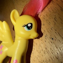My Little Pony G4 Brushable Easter Spring Fluttershy 2010 Rare – Free Shipping