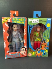 NECA Ben Cooper Jaws, Planet of the Apes, The Fly & Pee Wee Herman (opened)