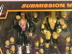 Mattel WWE Elite Collection Submission Match Bret Hart Steve Austin Ken Shamrock