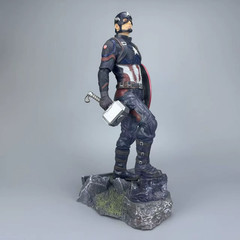 Large Statue Captain America 40cm collection Avengers cinema movie decoration
