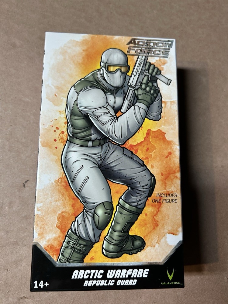 Valaverse Action Force Figure Arctic Warfare Republic Guard Trooper
