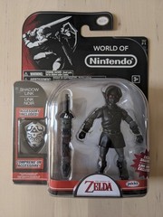 4″ SHADOW LINK Legend of Zelda Ocarina of Time World of Nintendo Jakks Pacific