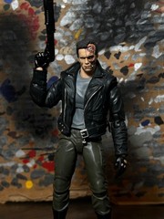 Medicom Toy MAFEX No.176 T-800 (The Terminator Ver.) USED U.S. SELLER