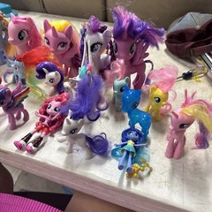 My Little Pony Large Lot of 48+ Figures Various Sizes Series