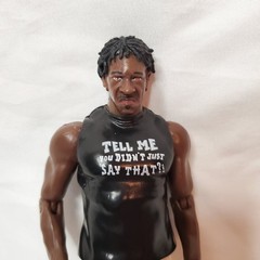 Vtg WWF Booker T Titan Tron Live TTL Jakks Wrestling Action Figure WWE 2001