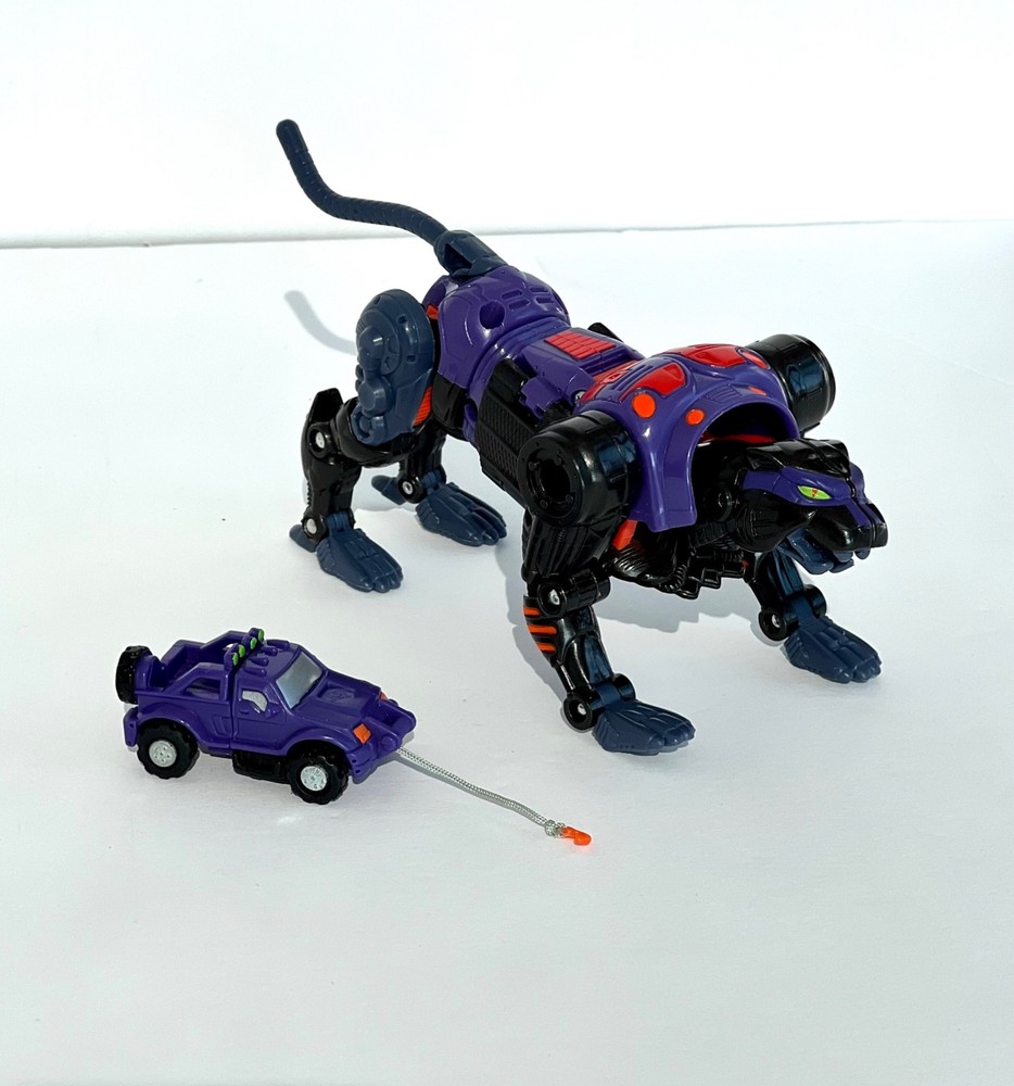 Transformers Armada Cheetor with Mini-Con Cliffjumper Action Figure Hasbro Beast