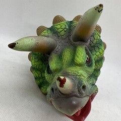 Vintage Dino Crushers Ball Triceratops Placo 1996 RARE Toy DOES NOT SCREAM