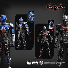 7 Style F5 Batman Arkham Knight Assembled Model Blind Box 7style 10cm Game Actio