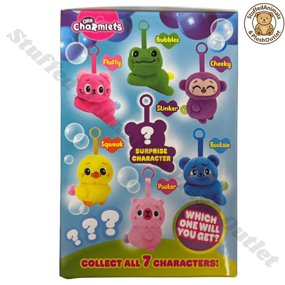 TootZeezz ORB Charmlets 1 RANDOM Blind Box Squeeze Clip Toy Ages 15+ New