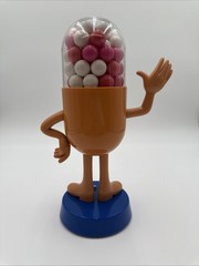 Vintage Mr. Contac Japanese Drug Advertisement Mascot Figure Talking Used