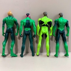 4pcs 3.75” DC Universe Green Lantern Tomar Re Sinestro Ryan Reynolds Figures