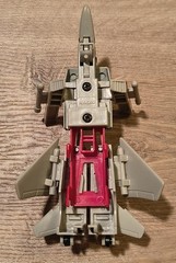 Vintage 1984 GOBOT Dynabot Motorized Military JEEP Red Charger F-15 Fighter Jet