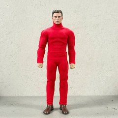SU-MBS-RED: 1/12 Red bodysuit for Marvel Legends Mezco Nota 6″ Slim body