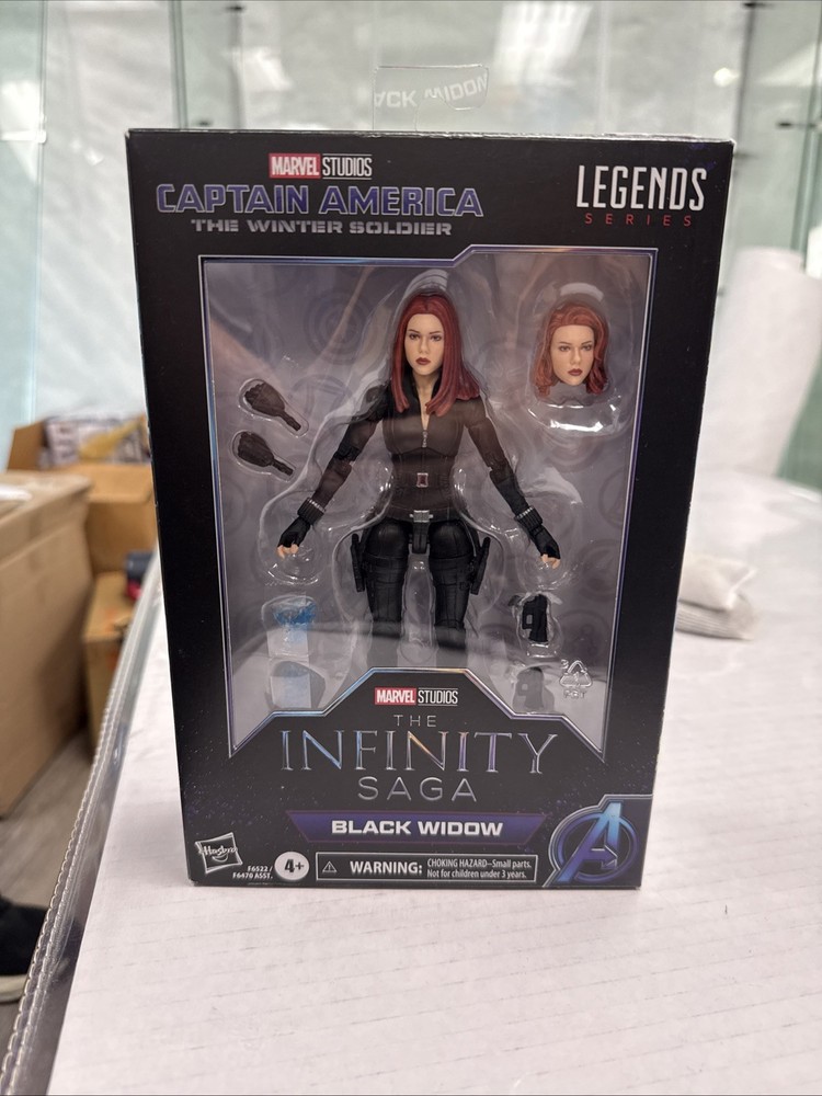 Marvel Legends Infinity Saga Black Widow 6″ Figure Scarlett Johansson Opened