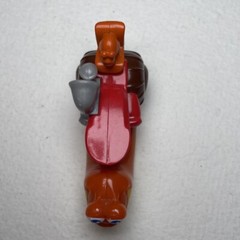 Dreamworks Animation Turbo Racing Snail Tractor Orange Racer Toy Figure