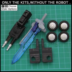 Sword Gun Weapon Wheel Leg Filler Upgrade Kits For Legacy G2 Laser Prime OP