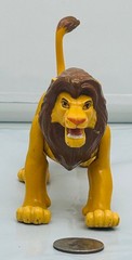 The Lion King Fighting Action Adult SIMBA Vintage 1994 Disney Toy Figure Battle