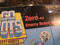 Vintage 1984 TONKA GOBOTS Zero 40 Enemy Robot Airplane NEW Sealed