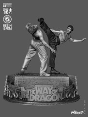 The Way of the Dragon | 3D Printed Wicked Diorama | Unpainted Fan Made 1/8 Scale