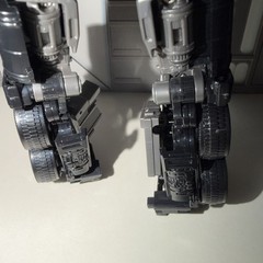 Transformer Nemesis Optimus Prime Black Silver Blue Complete Description 8 Inch