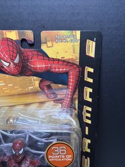 ToyBiz Spider-Man 2 Web-Trap Spider-Man Action Figure 2004 Sealed New