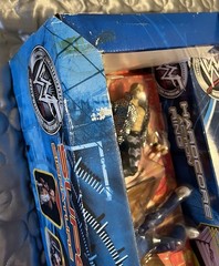 Rare WWF/WWE Jakks Superstars Signature Series Collection (6 Pc) Set + Accessory