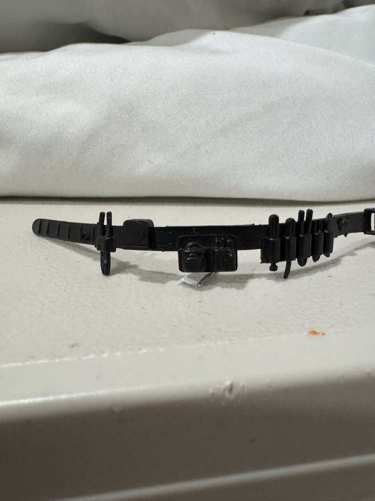 Vtg A Team Mr T B.A. Baracus TOOL BELT original 1983 Galoob black accessory part