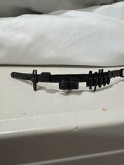 Vtg A Team Mr T B.A. Baracus TOOL BELT original 1983 Galoob black accessory part